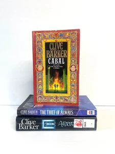 Clive Barker Bundle of 3 sm p/b books Fantasy Mystery Cabal 1989 Free postage - Picture 1 of 10