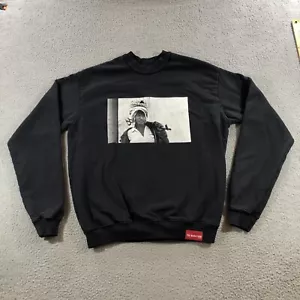 The Marathon Sweatshirt mens S Black Graphic Print Logo Clothing TMC - Picture 1 of 17