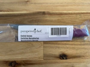 Pampered Chef Coated Paring Knife New In Package 2.75 Inch Blade Silicone Coated - Picture 1 of 2