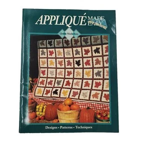 Applique Made Easy Quilt Book Designs Patterns Techniques Oxmoor House - Picture 1 of 8