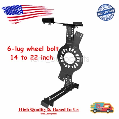 14"-22" Wheel Fitment Simulator Tool, Tire Size Fit Test Measuring Mockup, 6-Lug - Image 1 of 4