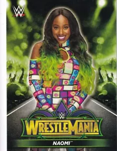 2018 Topps WWE Road to WrestleMania WrestleMania 34 Roster #R29 Naomi - Picture 1 of 2