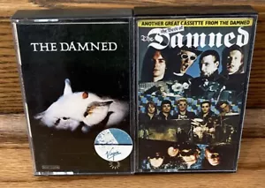 THE DAMNED Cassettes - The Best Of & Strawberries UK Import Tape Rare OOP - Picture 1 of 10