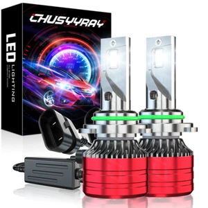 LED Headlight Kit 9006 HB4 6000K Low Beam Bulbs for HONDA CIVIC 1988-1991 - Picture 1 of 8