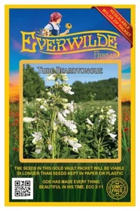 1000 Tube Bartzungen Wildblumensamen - Everwilde Farms Mylar Samen Paket - Bild 1 von 3
