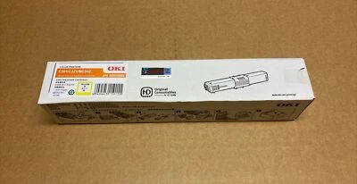 OKI Genuine 44973545 YELLOW Toner For C301 C321 MC342DNW - 1,500 Pages - Image 1 of 3