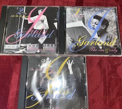 Judy Garland The One & Only Capitol Records 1991 3 Disc Set Very Good - Image 1 of 4