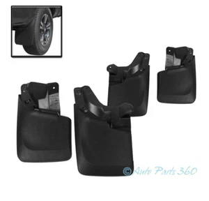 16-17 TOYOTA TACOMA MUD FLAPS SPLASH GUARD MUDGUARD BLACK 4PCS FRONT+REAR COMBO - Picture 1 of 4