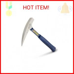 ESTWING Rock Pick - 22 oz Geology Hammer with Pointed Tip & Shock Reduction Grip - Picture 1 of 2