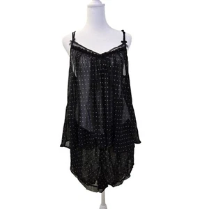 NWOT Oscar de la Renta Two Piece Polka Dot Lingerie Set Size Medium - Picture 1 of 8
