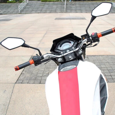 For Yamaha MT-09 MT-07 MT-03 MT-125 900 Tracer Motorcycle Rear View Side Mirrors - Image 1 of 4