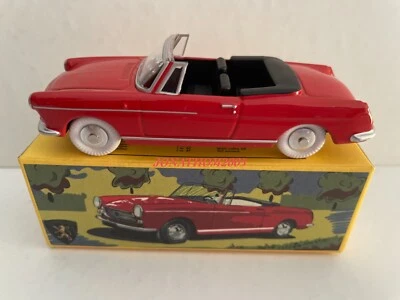 Quiralu Reissue Peugeot 404 Cabriolet Red to the / Of 1 /43° - Image 1 of 4