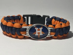 Houston Astros MLB Paracord Bracelet NEW - Picture 1 of 2