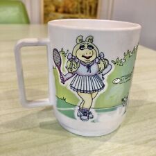 Vintage Muppets Cup Miss Piggy Gonzo Kermit The Frog Mug Retro Kids Children’s