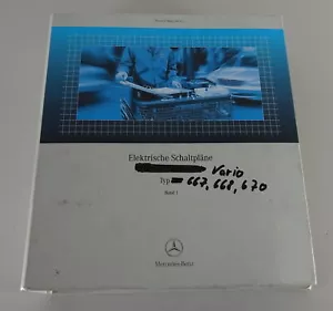 Eléctrico Diagramas de Cableado Mercedes Benz Vario Tipo 667/668/670 Stand - Imagen 1 de 8