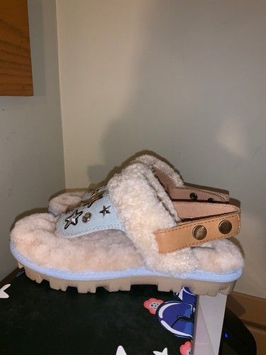 Nuovo con scatola *RARO* sandalo donna UGG taglia 5 5 patch it denim bling slingback