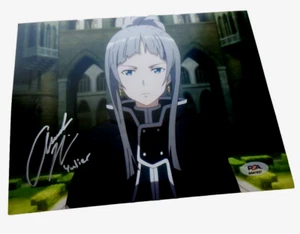SWORD ART ONLINE Amanda Miller SIGNED 8X10 Photo PSA/DNA - Picture 1 of 2