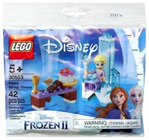 LEGO Elsa's Winter Throne. Frozen 2 DISNEY 30553 PolyBag Set RARE RETIRED SEALED - Picture 1 of 2