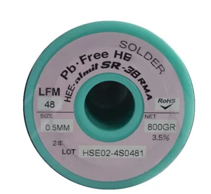 1PCS NEW FIT FOR LFM48 SR38RMA 0.5MM lead-free and halogen-free tin wire - Picture 1 of 3