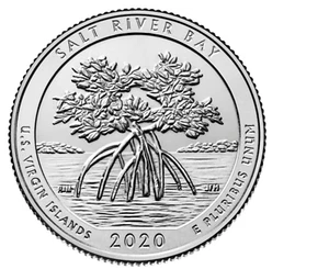 2020 Salt River Bay National Historical Park and Ecological Preserve Quarter - Picture 1 of 2