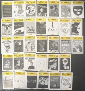 2002-2003 PLAYBILL Card Set - Cover Opening Night - 32 Cards - Picture 1 of 14
