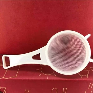 Steps Healthy Nylon Mesh White Filter Convenient Tea Sieve Strainer Strainer- - Picture 1 of 8