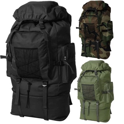 100L Rucksack Wanderrucksack Groß Outdoor Camping Trekking Reisen Armeerucksack - Bild 1 von 4