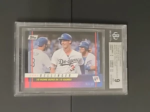 2017 Topps On Demand '17 Rookie Class CODY BELLINGER B5BK Black 9/10 BGS 9 - Picture 1 of 2