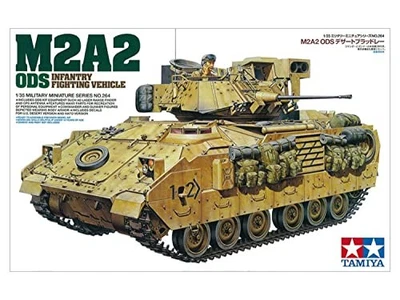 TAMIYA 1/35 Militar No.264 US Army M2A2 ODS Desert Bradley 35264 JAPAN81 - Image 1 of 4