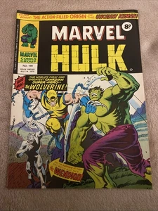 Mighty World of Marvel Comic #198 14. Juli 1976 1. Wolverine UK Auftritt - Bild 1 von 5