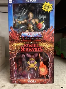MOTU Masters of the Universe X Stranger Things: He-Man & Vecna Actionfigur 2 Stück - Bild 1 von 4