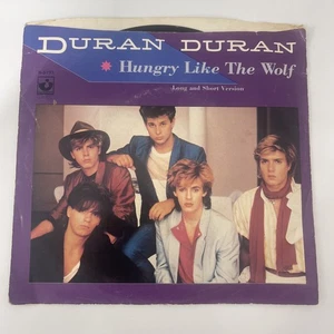 Duran Duran ~ Hungry Like The Wolf/ Same ~ Harvest England 45 RPM Record - Foto 1 di 4