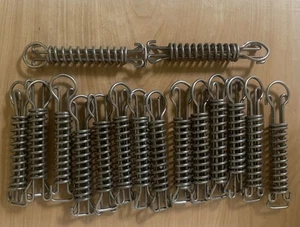 Swimming Pool Safety Cover Springs SINGLE COIL SET OF 16 - Picture 1 of 1