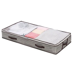 Under - Bed Storage Containers with Double - Zipper Closure, Ideal Storage Boxe - Picture 1 of 13