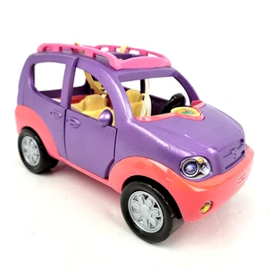 Fisher Price Loving Family SUV Pink Purple 2004 Van Car Sound Works - Picture 1 of 12
