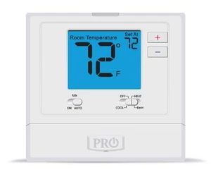 Pro1 T721 Non-Programmable 2H/1C Heat Pump Thermostat , Blue - Picture 1 of 1