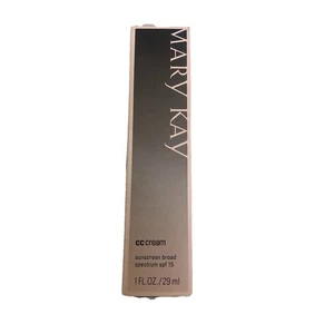 Mary Kay CC Cream Deep Sunscreen SPF 15 New In Box Exp 04/22 1FL. OZ. - Picture 1 of 4