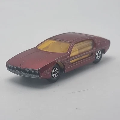 1969 Винтажный Lesney Matchbox No20 Lamborghini Marzal Playworn Сделано в Англии - Изображение 1 из 4