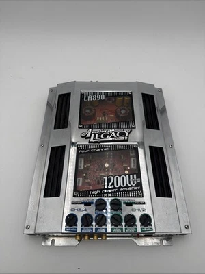 Amplificador de Alta Potencia American Legacy Serie 2 Dos Canales 1200W Modelo LA890 Funciona Foto 1 de 4