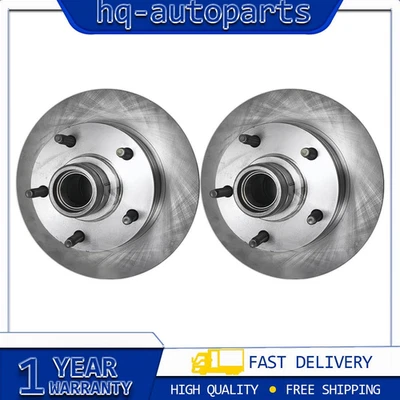 2 Front Brake Rotor and Hub Assembly For Ford F-100 1973-1983 - Image 1 of 4