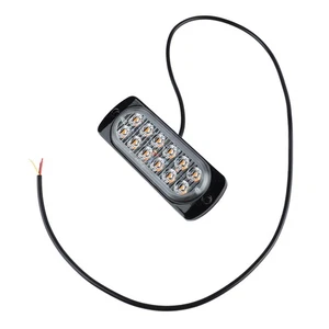 ⁺12LED Truck Warning Light 12-24V Waterproof High Intensity Clear Vision Fast - Picture 1 of 24