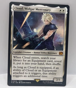 Cloud, Midgard Mercenary - Final Fantasy MTG - NM - Non Foil M 0010 - Picture 1 of 2