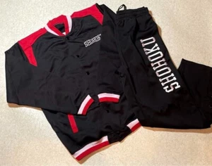 THE FIRST SLAM DUNK Shohoku Jersey Set XL Size Black & Red Movie NEW - Picture 1 of 10
