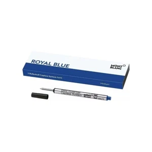 Montblanc Rollerball 1x Pluma Recarga Mediana Azul Real - Imagen 1 de 1