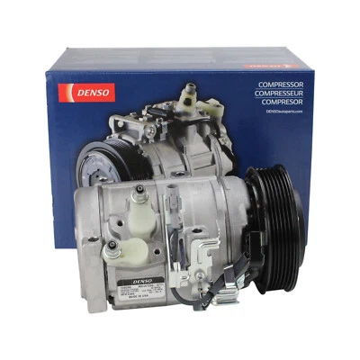 Compressor CA A/C Denso 471-1010 com embreagem para Toyota Sienna 04-07 3.3 3.5 - Imagem 1 de 4