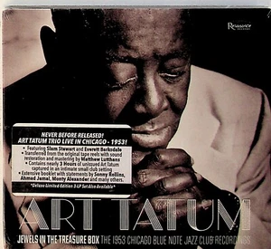 Art Tatum -Jewels In The Treasure Box -1953 Chicago Blue Note Jazz Live 2-CD - Foto 1 di 2