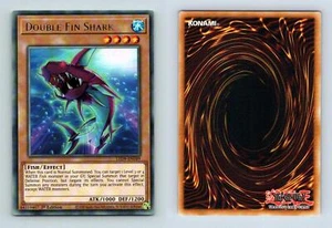 Double Fin Shark #LED9-EN049 Yu-Gi-Oh Duels From The Deep 1st Ed. 2022 Rare TCG - Picture 1 of 1