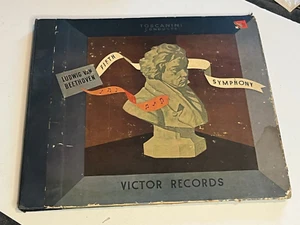 Toscanini Conducts Ludwig Van Beethoven Symphony No 5 record RCA Victor DM 640 - Picture 1 of 9