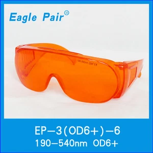 CE-Schutzbrille für 190nm-540nm 450nm / 532nm Dioden-Laserschutzbrillen OD6 + - Bild 1 von 3