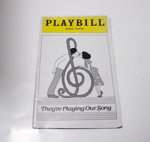 They're Playing Our Song Playbill Imperial Theatre Nueva York 1979 Klein/Arnaz - Imagen 1 de 6